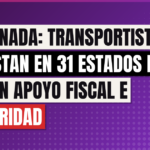 La Jornada: Transportistas protestan en 31 estados por baja en apoyo fiscal e inseguridad
